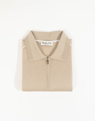 Castello d'Oro Beige Polo T-shirt  thumbnail